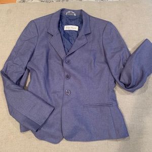 MaxMara Perriwinkle Blazer